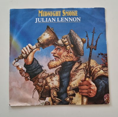 Julian Lennon Midnight Smoke 7" single