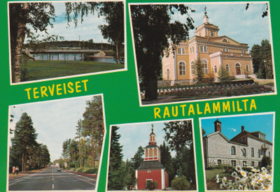 KIRKKOKORTTI - RAUTALAMMIN KIRKKO - 1