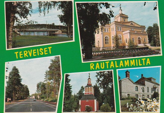 KIRKKOKORTTI - RAUTALAMMIN KIRKKO - 1