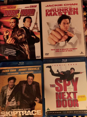 BLU-RAY / DVD Jackie Chan 5kpl