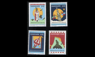 Tanska 1116-9 ** Kööpenhamina Euroopan kulttuuripääkaupu