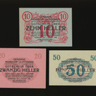 Itävalta Notgeld 10, 20, 50 Heller, Nussdorf 1920 - pikkukuva 2