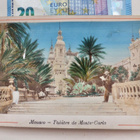 Kabinetti Valokuvaa Monaco Monte Carlo 1880-l Käsin Värjätty - pikkukuva 1