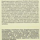 Esa Poikela (toim.): Ongelmaperustainen pedagogiikka - pikkukuva 3