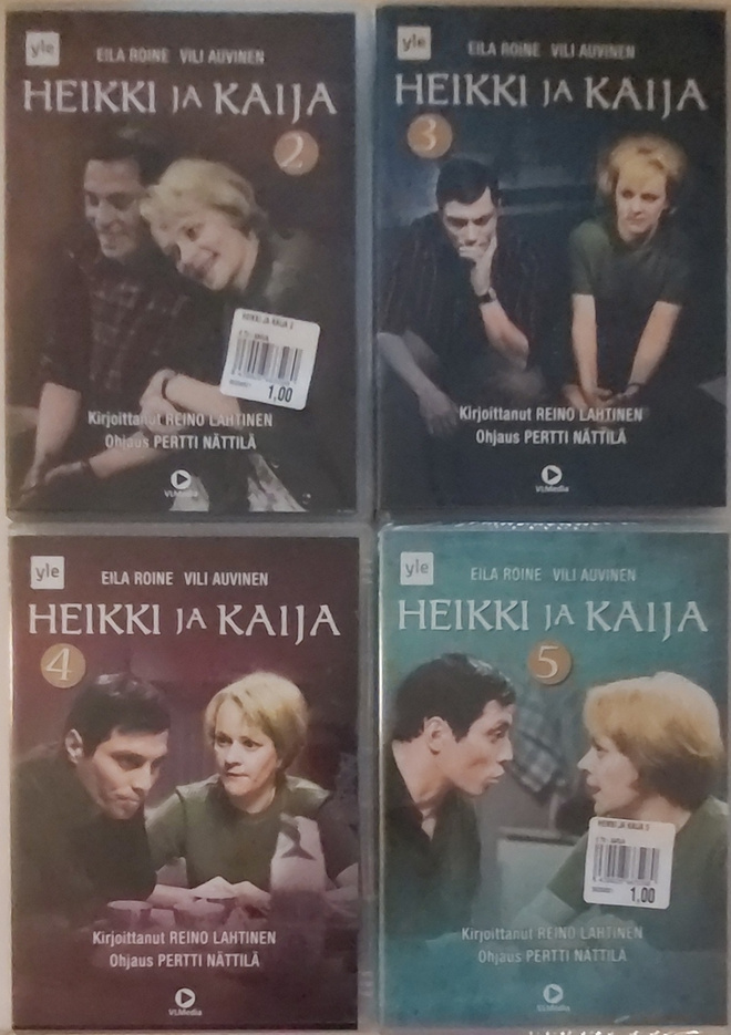 HEIKKI JA KAIJA  2-5 DVD