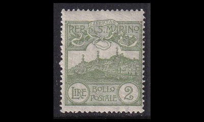San Marino 119 ** Monte Titano 2 L (1925)