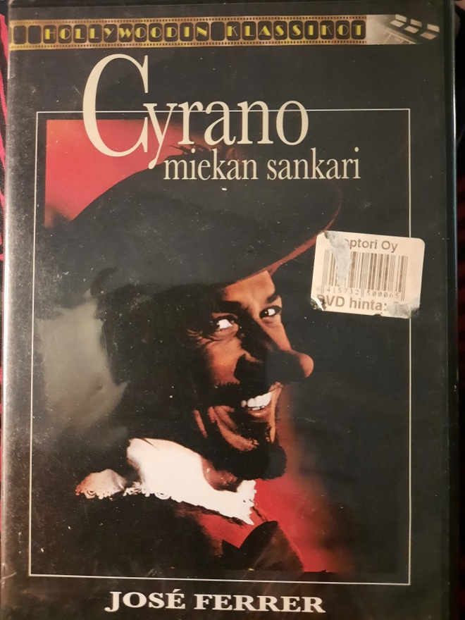 CYRANO MIEKAN SANKARI - CYRANO DE BERGERAC DVD