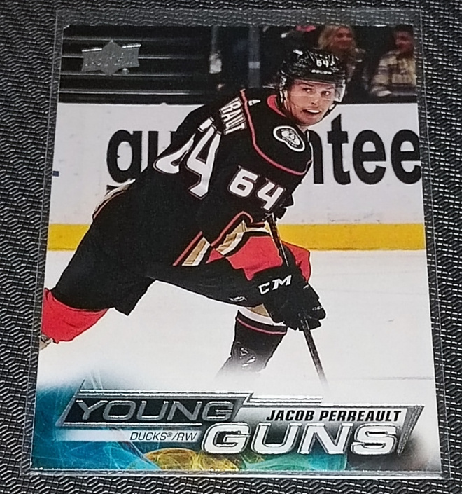 Jacob Perreault 2022-23 Upper Deck Series 1 Young Guns