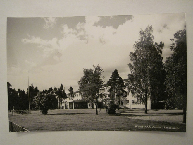 VANHA Postikortti Hyvinkää 1950-l Alkup.Mallikappale