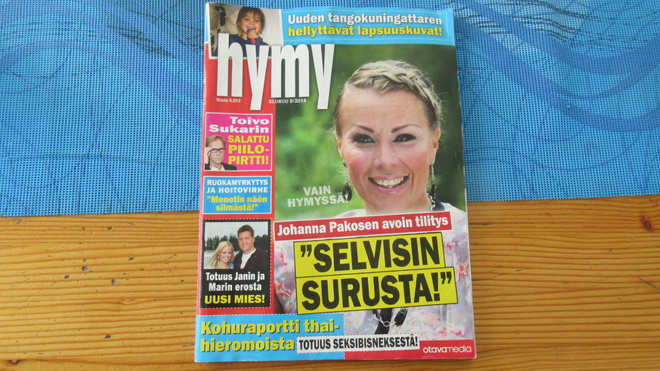 HYMY -lehti  8 / 2014 + TerveysHymy.