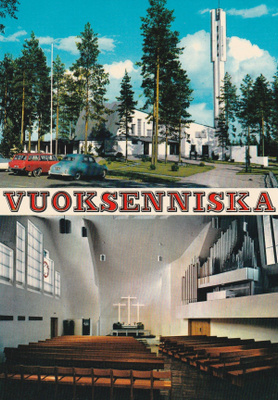 KIRKKOKORTTI - VUOKSENNISKAN KIRKKO - 2
