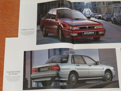 1992 Mitsubishi Galant PRESTIGE esite - suom - ISO - 28 siv