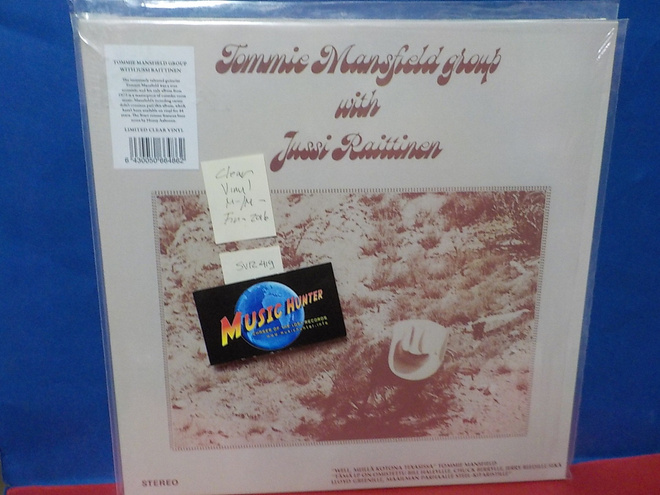 Tommie Mansfield Group With Jussi Raittinen S/T M-/M- LP