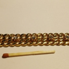 Upea kivellinen rannekoru napakalla lukolla, 20 cm - pikkukuva 1