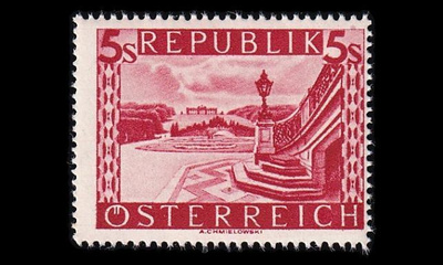 Itävalta 770_II ** Käyttösarja maisemia 5 S (1945)