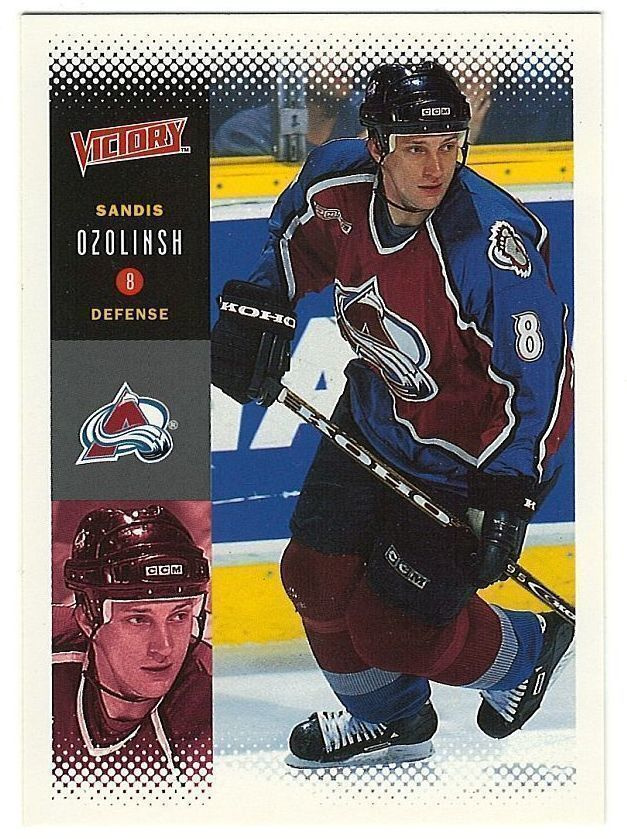 00-01 Upper Deck Victory #66 Sandis Ozolinsh