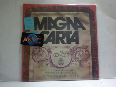 MAGNA CARTA - IN CONCERT... M-/EX+ UK 1972 LP
