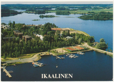 Ikaalinen satama ilmakuva