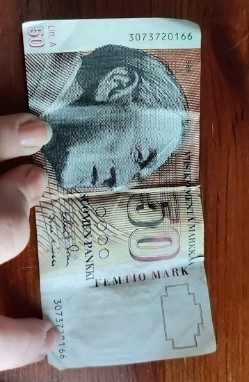 50 markkaa 1986
