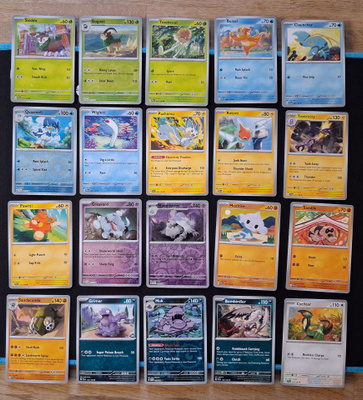 Pokemon kortit 20kpl (#25 Scarlet & Violet base set)
