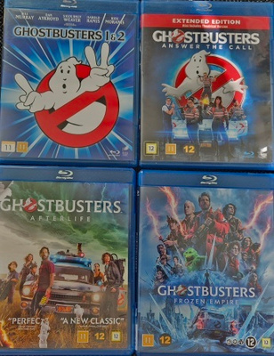 Ghostbusters 1-5 -Blu-Ray