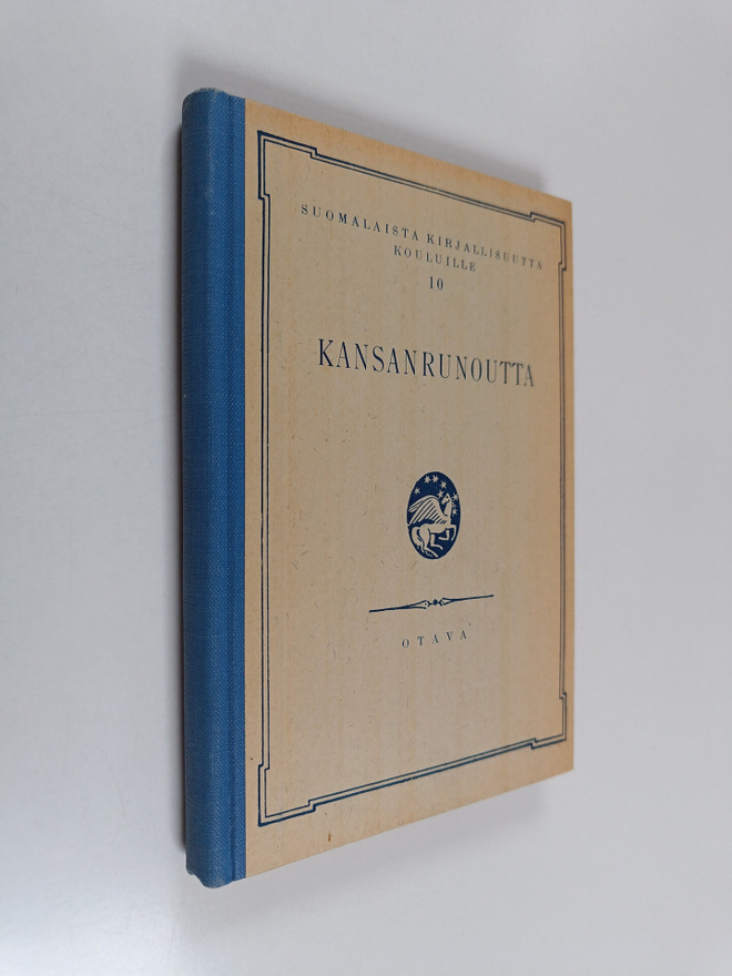 Kansanrunoutta : kirjallisuuden historian opetusta silmäl...