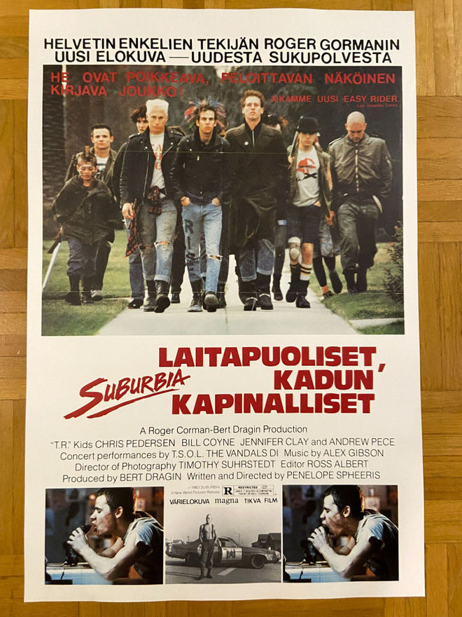 Vanha elokuvajuliste: Suburbia