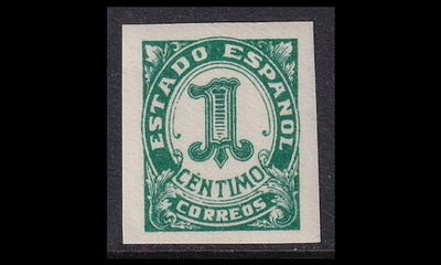 Espanja 764 ** Käyttömerkki 1 C (1936)