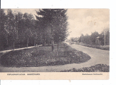VANHA Postikortti Ahvenanmaa Maarianhamina Åland 1900-l