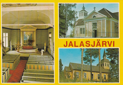 KIRKKOKORTTI - JALASJÄRVEN KIRKKO - 3