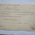 1918 Merikarvia ilmoitus rintamalähetyksestä Oulun lohko - pikkukuva 1