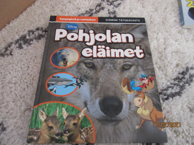 Disney pohjolan eläimet kirja. ¤