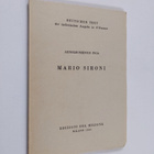 Agnoldomenico Pica : Mario Sironi - deutscher Text der it... - pikkukuva 1