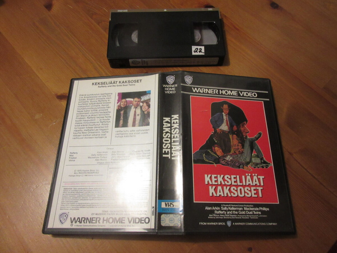 Kekseliäät kaksoset (Warner Home Video) VHS FIx