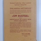 Y. M. Biese : Opi ruotsia 1 : Teksti ja kielioppi - pikkukuva 2
