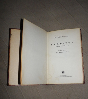 Haggard, H. Rider: Kummitus
