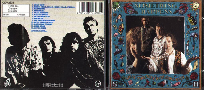 SOMETHING HAPPENS . CD-LEVY . STUCK TOGETHER WITH GOOD´S GLU