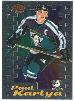 98-99 Pacific Dynagon Ice Inserts #1 Paul Kariya