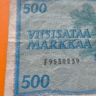 500mk 1956 F 9530239, kierrossa ollut seteli - pikkukuva 4