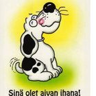 kortti ** Ansio Marleena Koira - erilaisia piirroskortteja - pikkukuva 2
