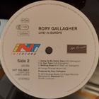 Rory Gallagher: Live in Europe/Stage Struck 2LP EX+ - pikkukuva 4