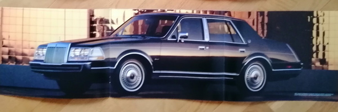 1987 Lincoln Continental PRESTIGE esite - KUIN UUSI