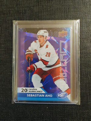 Sebastian Aho - 21-22 UD Ice SubZero