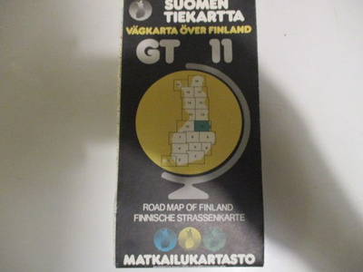 SUOMEN TIEKARTTA GT 11