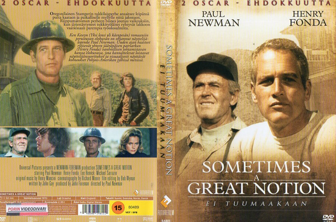 sometimes a great notion - ei tuumaakaan	(19 782)	k	-FI-	DVD