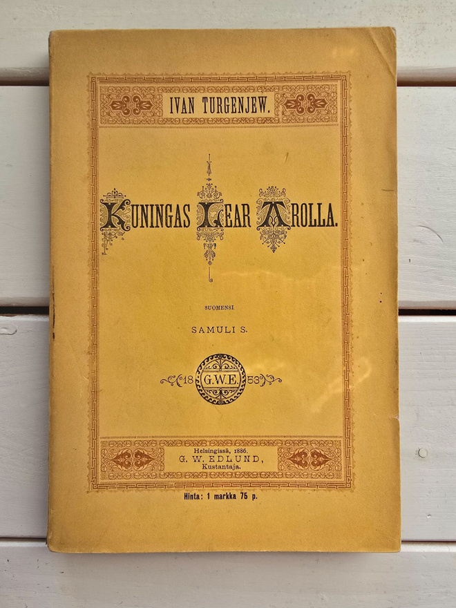 Turgenjew Ivan - Kuningas Lear arolla
