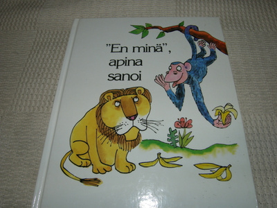 Colin West "En minä", apina sanoi