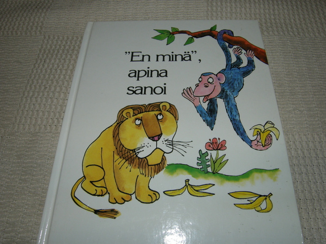Colin West "En minä", apina sanoi