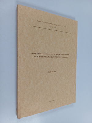 Kati Salovaara : Habitat Heterogeneity and the Distributi...