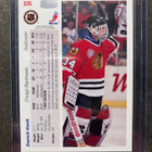 1991-92 Upper Deck Hockey - Dominik Hasek Rookie Card RC - pikkukuva 2